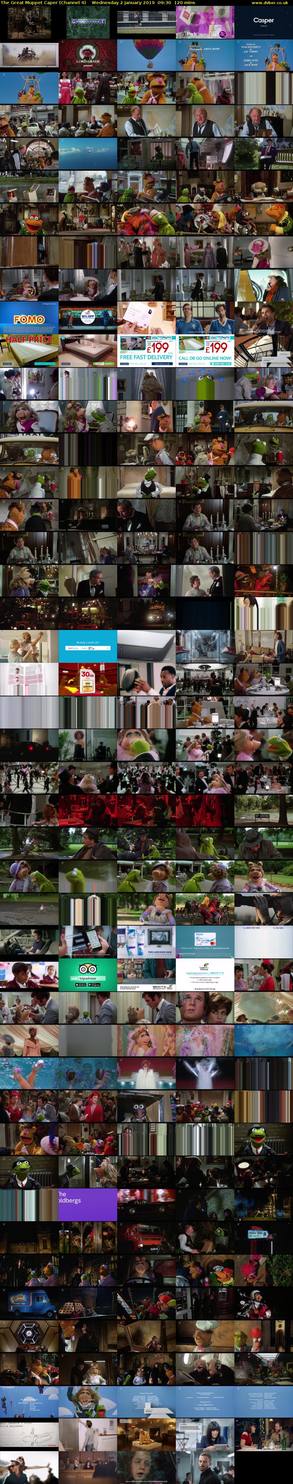 The Great Muppet Caper (Channel 4) Wednesday 2 January 2019 09:30 - 11:30