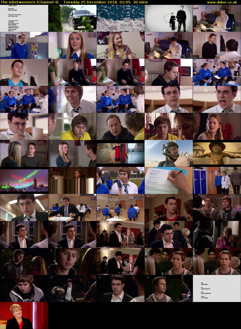 The Inbetweeners (Channel 4) Tuesday 25 December 2018 01:05 - 01:35