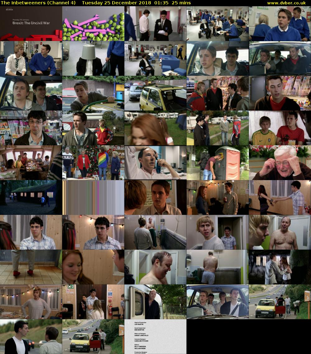 The Inbetweeners (Channel 4) Tuesday 25 December 2018 01:35 - 02:00