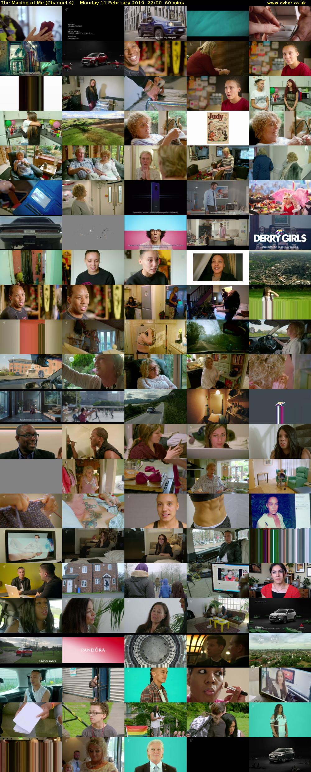 The Making of Me (Channel 4) Monday 11 February 2019 22:00 - 23:00