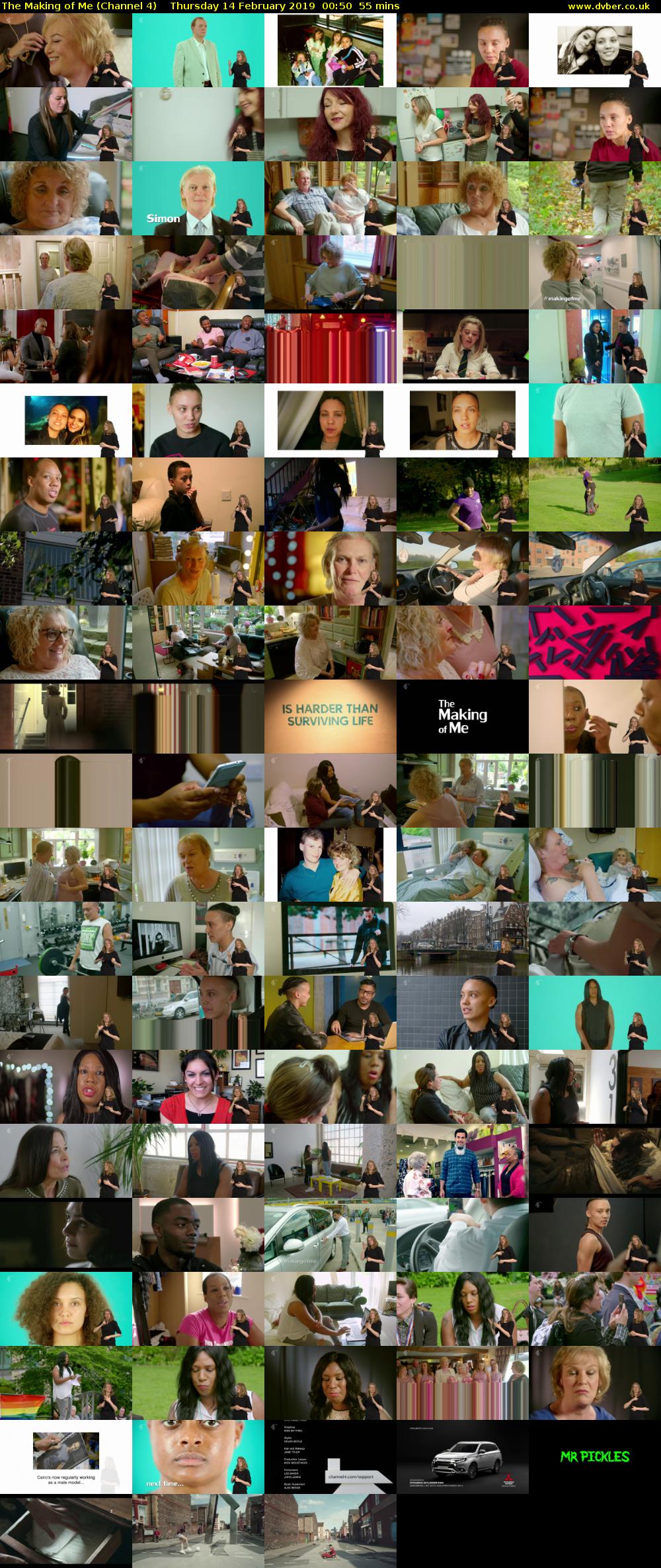 The Making of Me (Channel 4) Thursday 14 February 2019 00:50 - 01:45