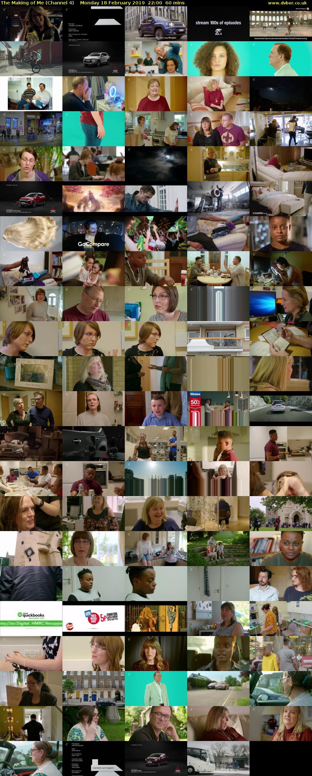 The Making of Me (Channel 4) Monday 18 February 2019 22:00 - 23:00