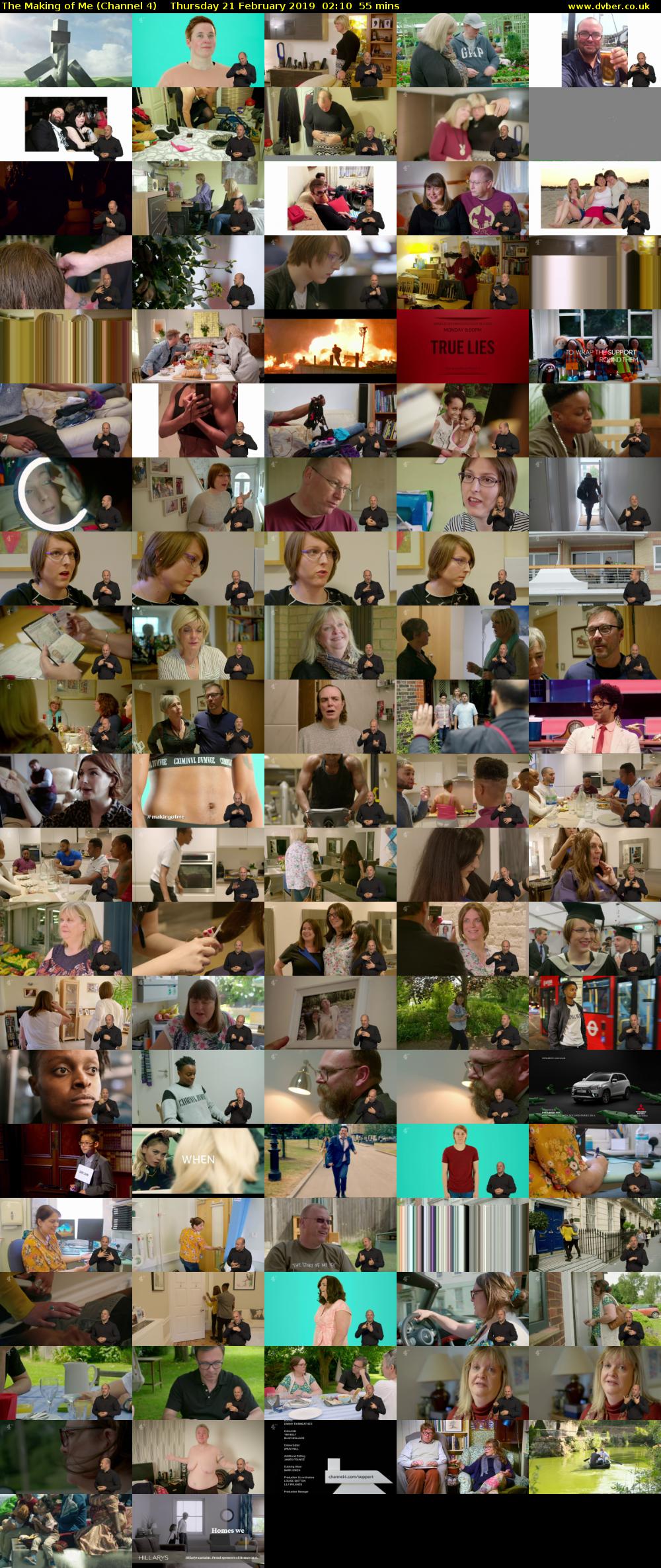 The Making of Me (Channel 4) Thursday 21 February 2019 02:10 - 03:05