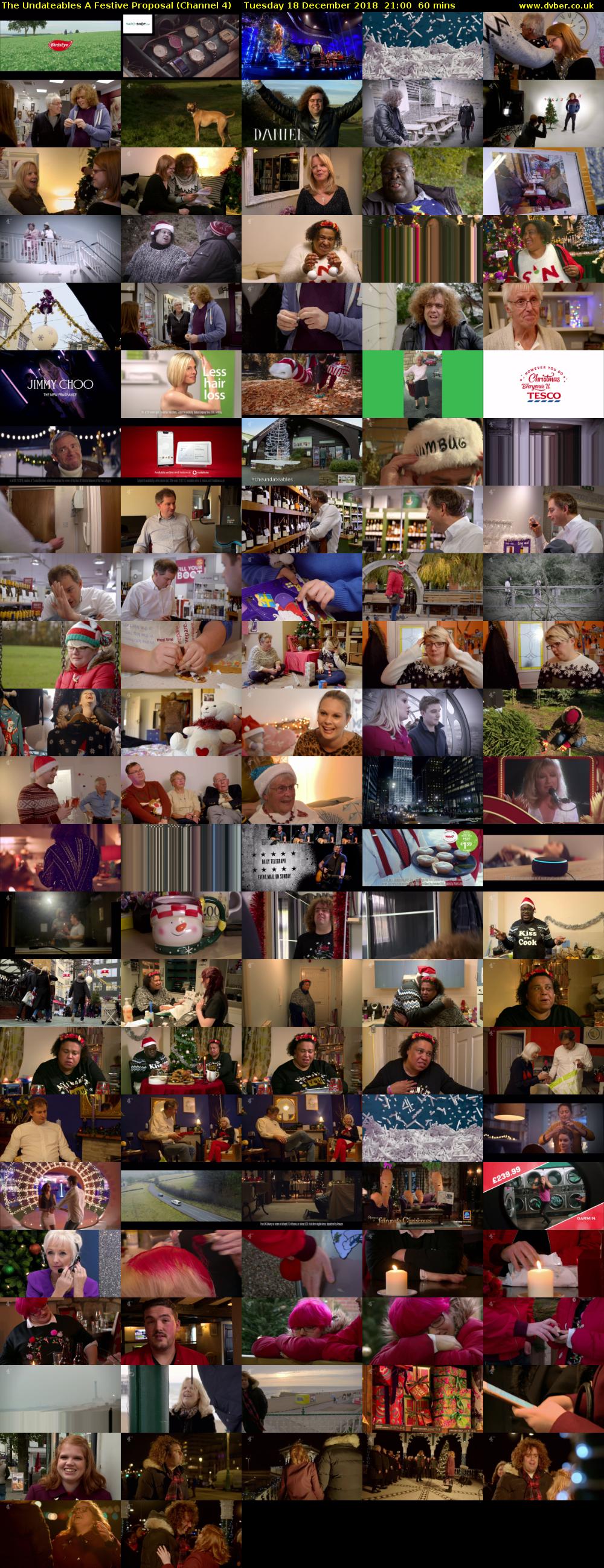 The Undateables A Festive Proposal (Channel 4) Tuesday 18 December 2018 21:00 - 22:00