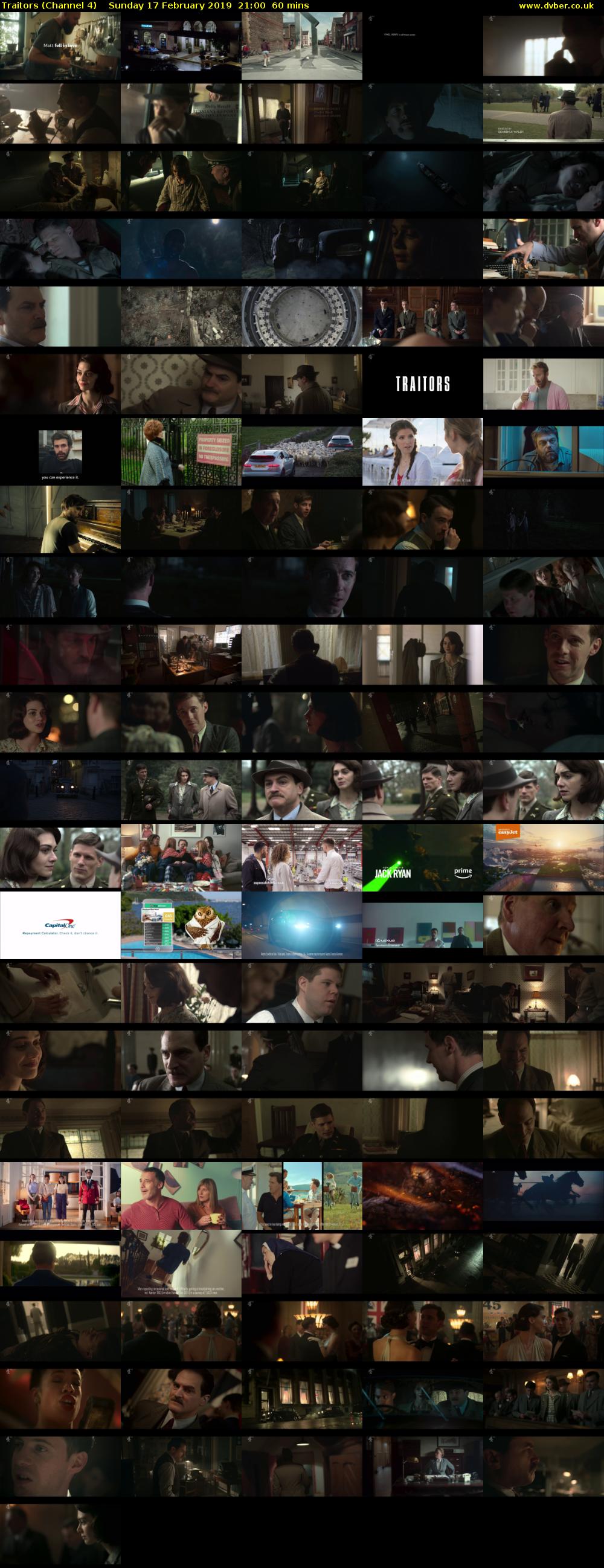 Traitors (Channel 4) Sunday 17 February 2019 21:00 - 22:00