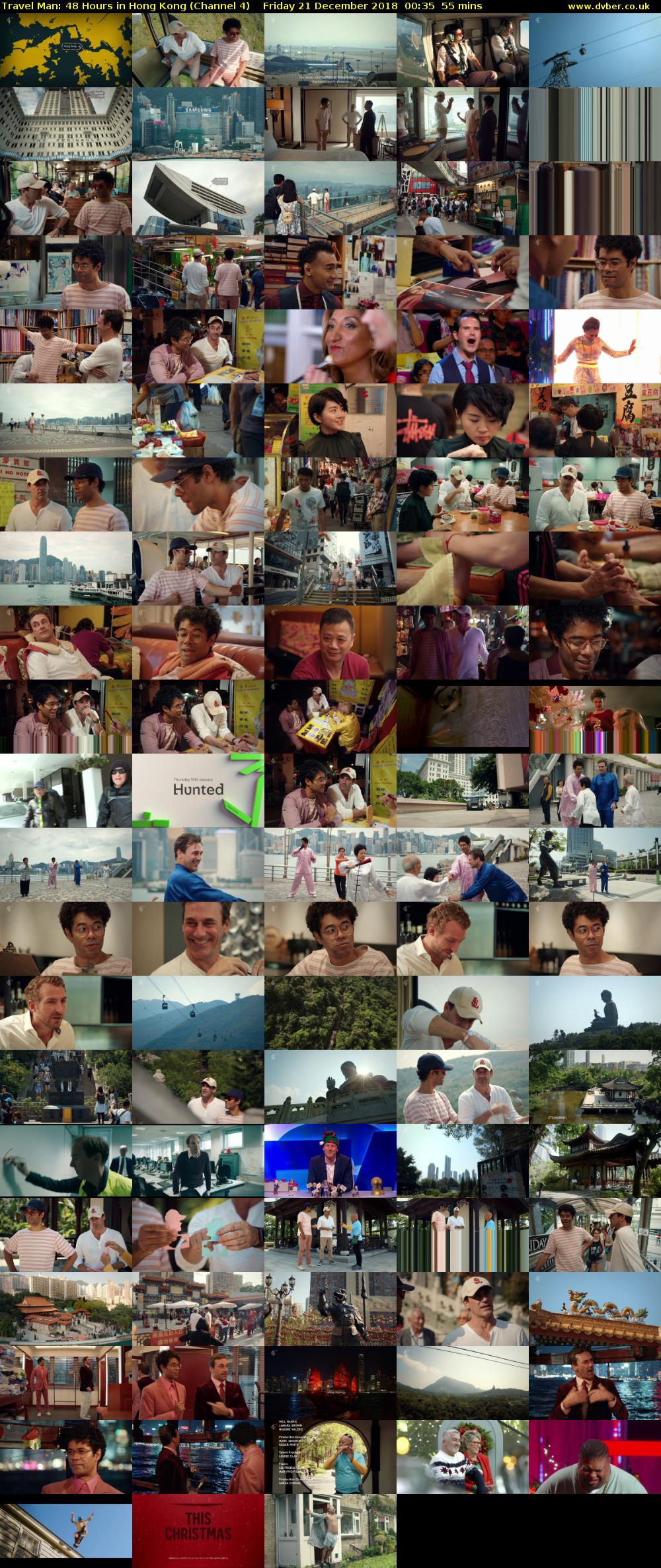Travel Man: 48 Hours in Hong Kong (Channel 4) Friday 21 December 2018 00:35 - 01:30