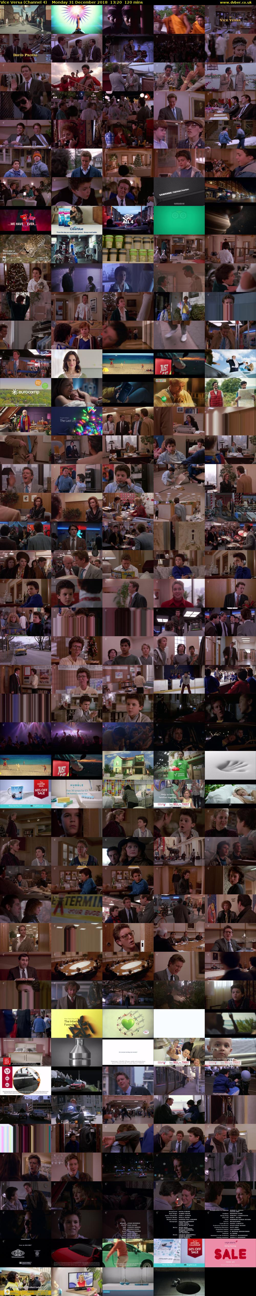 Vice Versa (Channel 4) Monday 31 December 2018 13:20 - 15:20