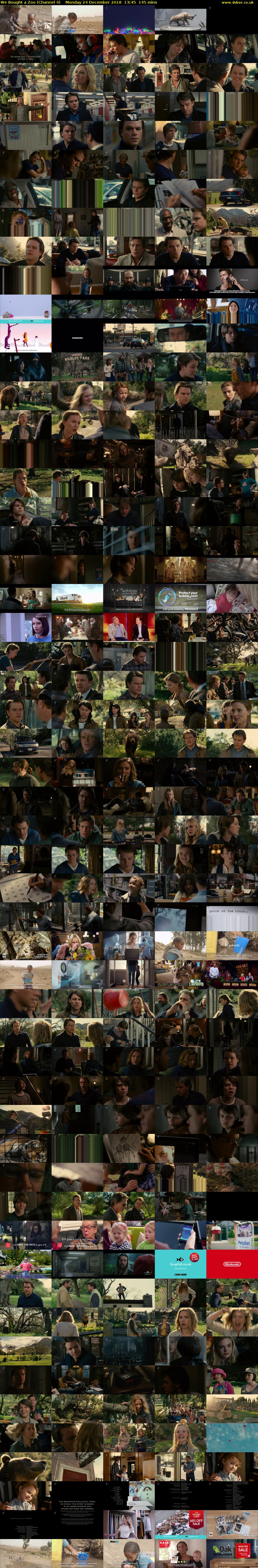 We Bought a Zoo (Channel 4) Monday 24 December 2018 13:45 - 16:10