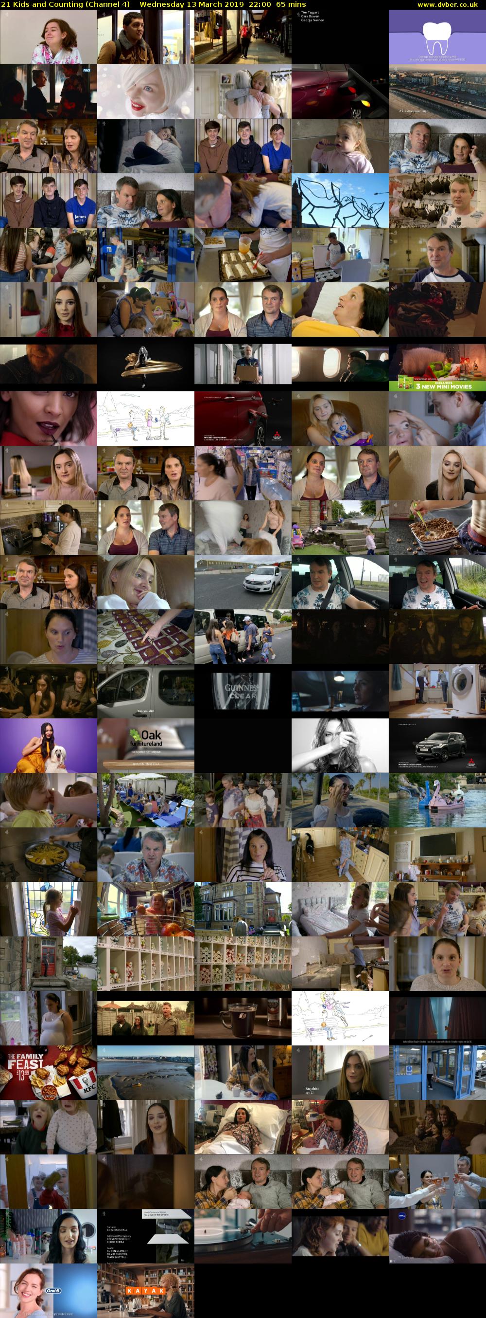 21 Kids and Counting (Channel 4) Wednesday 13 March 2019 22:00 - 23:05