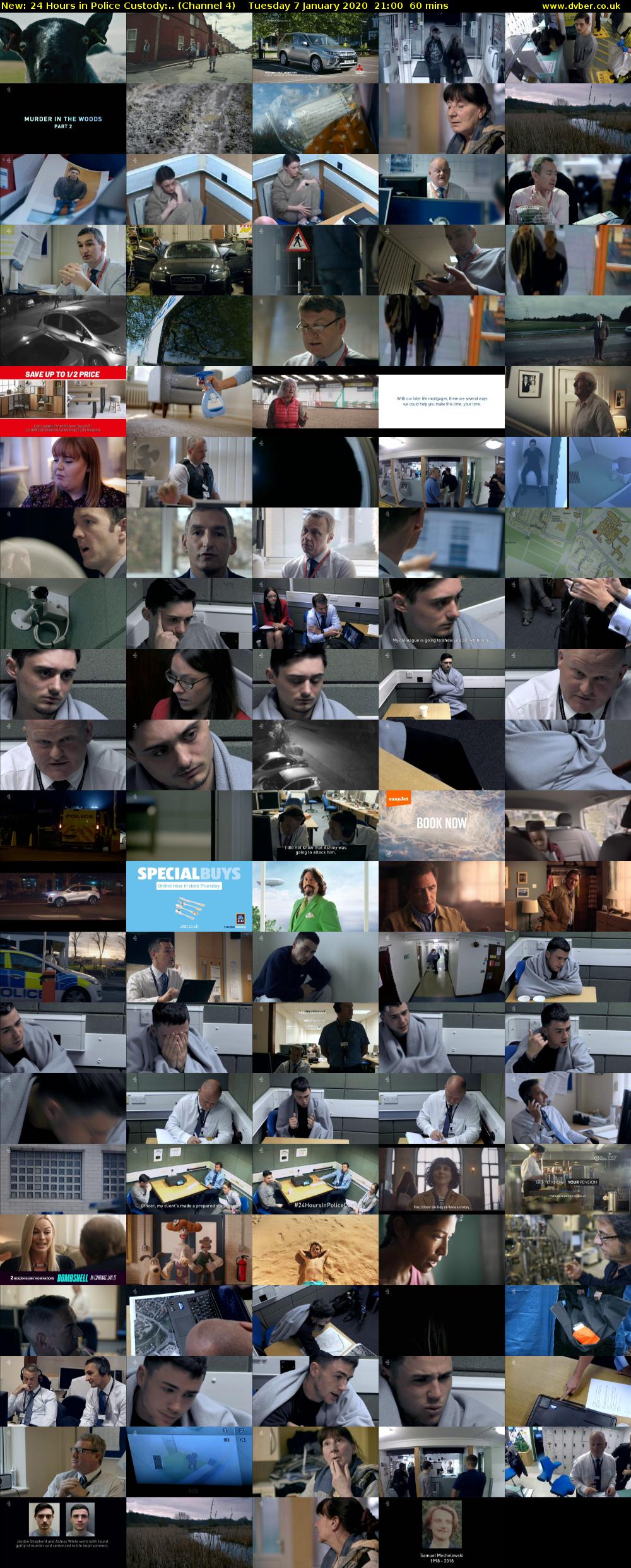 24 Hours in Police Custody:.. (Channel 4) Tuesday 7 January 2020 21:00 - 22:00