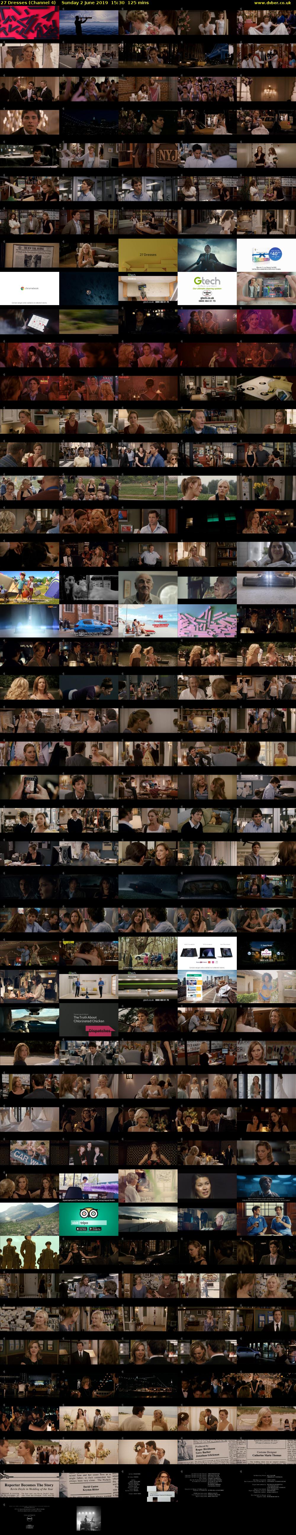 27 Dresses (Channel 4) Sunday 2 June 2019 15:30 - 17:35