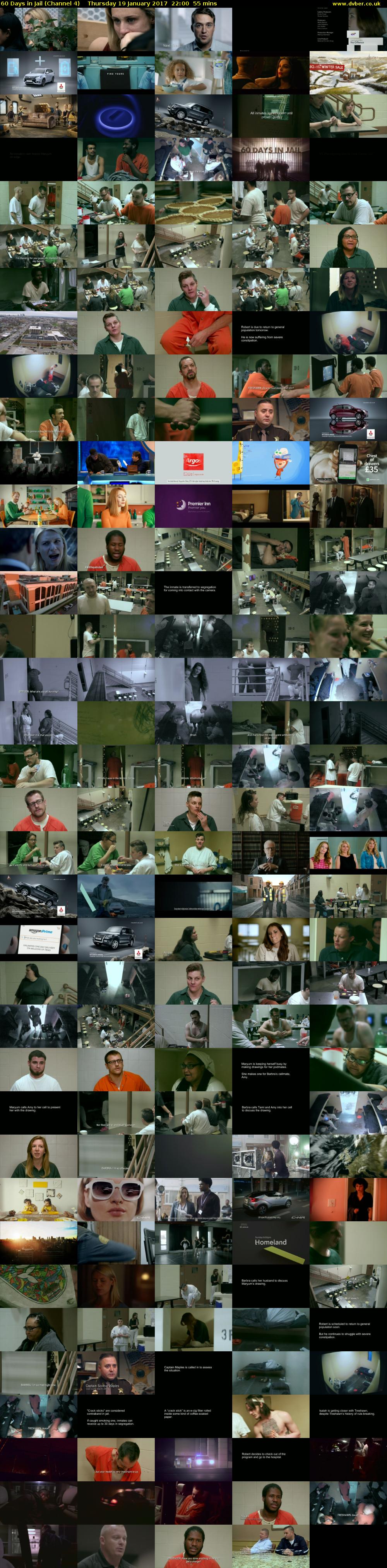 60 Days in Jail (Channel 4) Thursday 19 January 2017 22:00 - 22:55