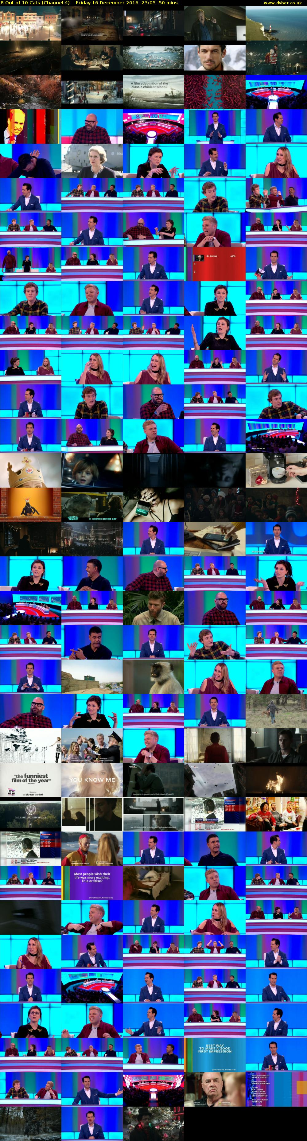 8 Out of 10 Cats (Channel 4) Friday 16 December 2016 23:05 - 23:55