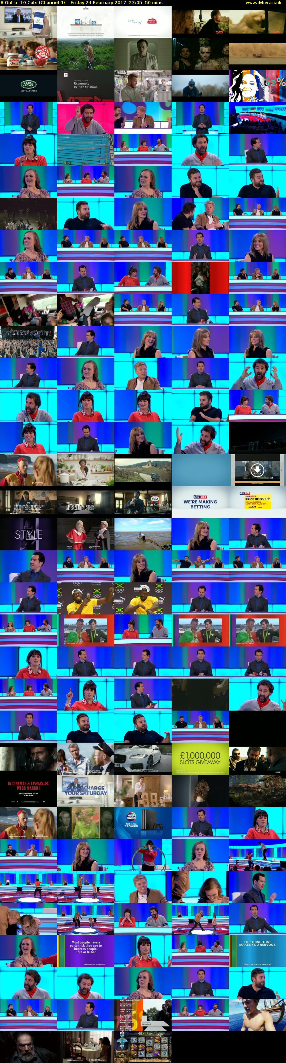 8 Out of 10 Cats (Channel 4) Friday 24 February 2017 23:05 - 23:55