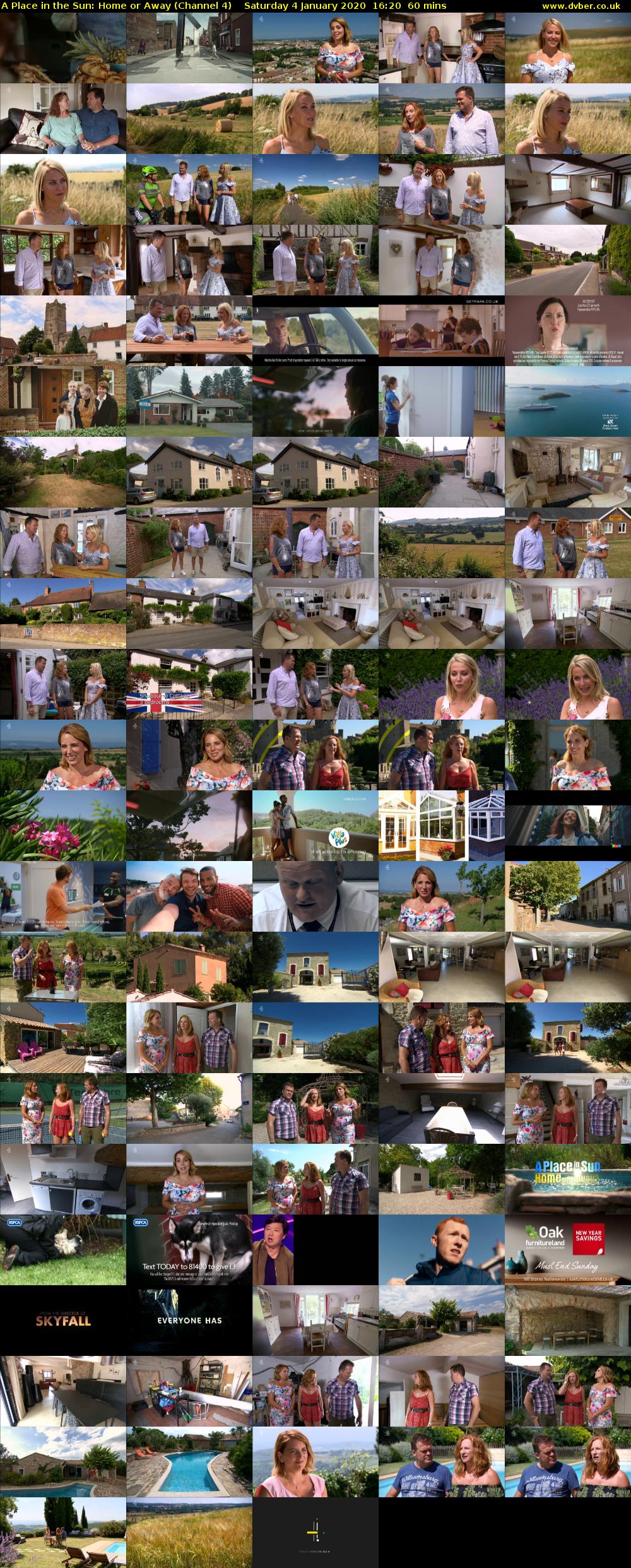 A Place in the Sun: Home or Away (Channel 4) Saturday 4 January 2020 16:20 - 17:20