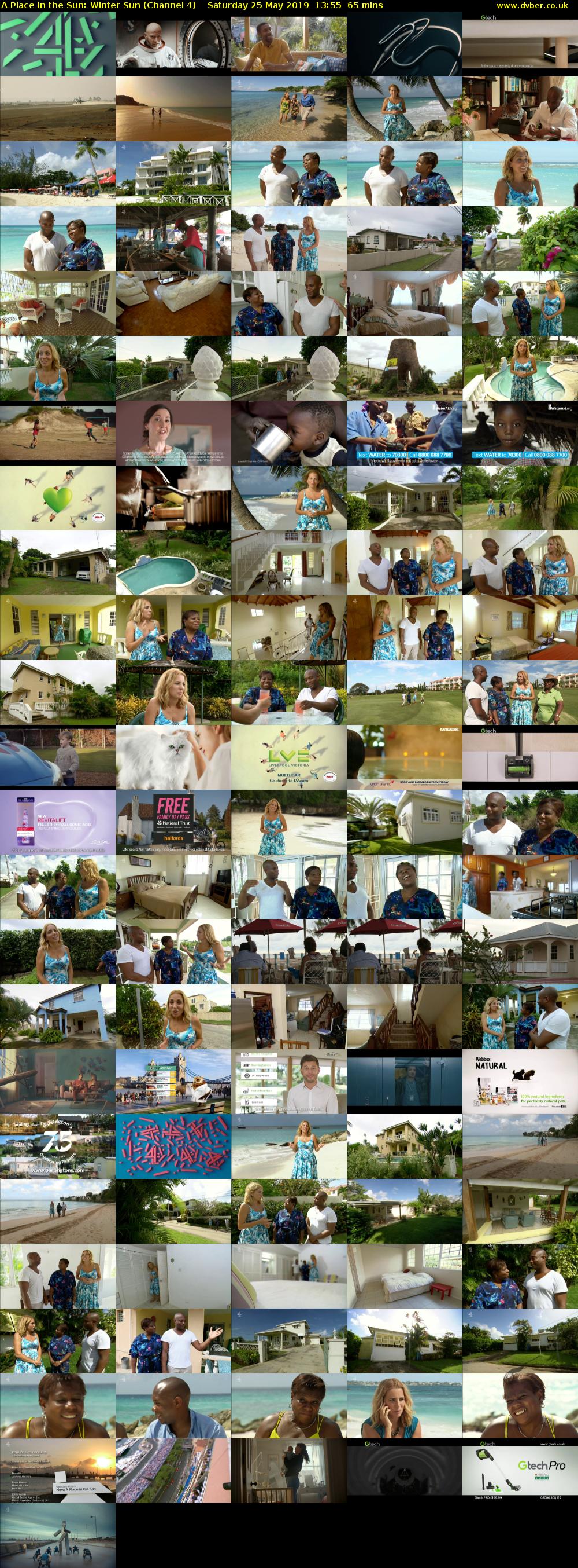 A Place in the Sun: Winter Sun (Channel 4) Saturday 25 May 2019 13:55 - 15:00