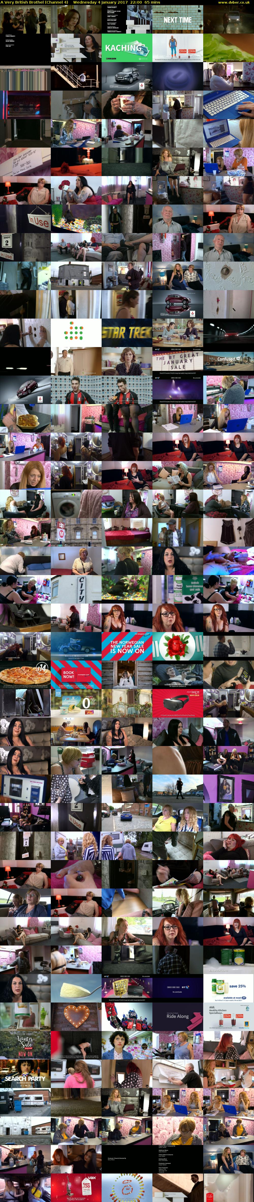 A Very British Brothel (Channel 4) Wednesday 4 January 2017 22:00 - 23:05