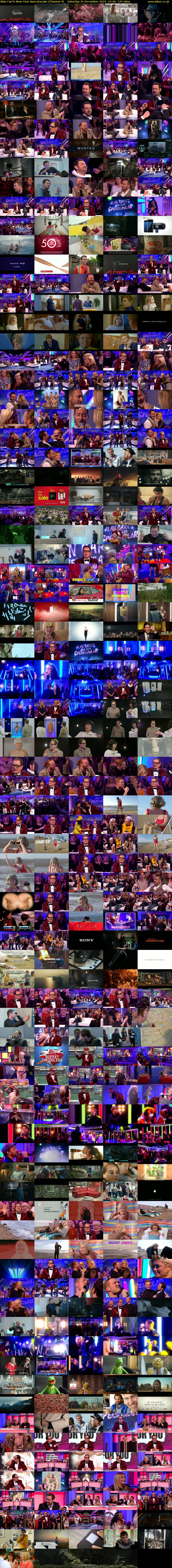 Alan Carr's New Year Specstacular (Channel 4) Saturday 31 December 2016 21:00 - 23:05
