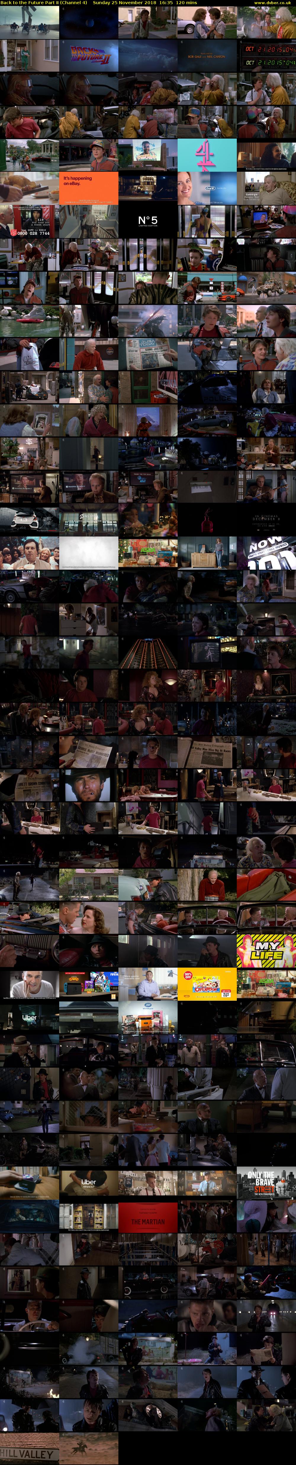 Back to the Future Part II (Channel 4) Sunday 25 November 2018 16:35 - 18:35