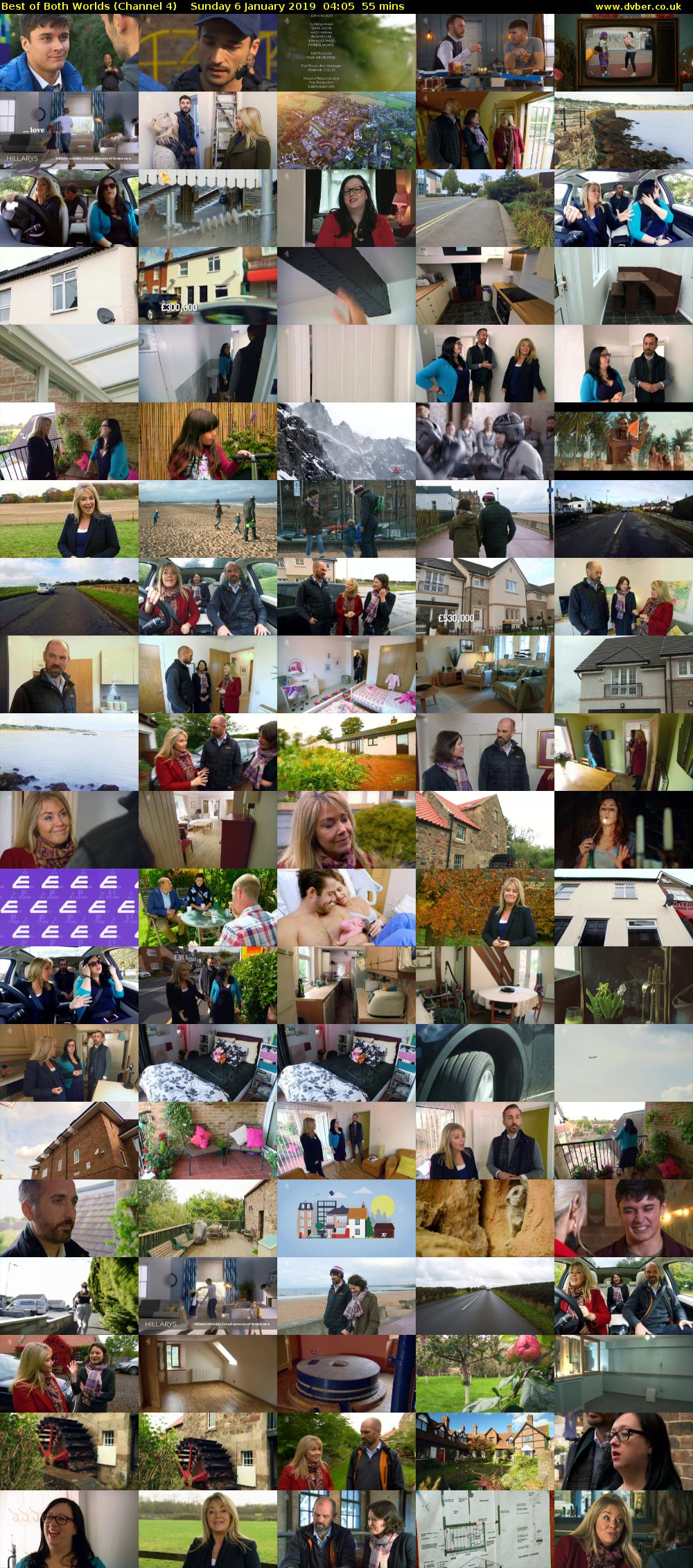 Best of Both Worlds (Channel 4) Sunday 6 January 2019 04:05 - 05:00