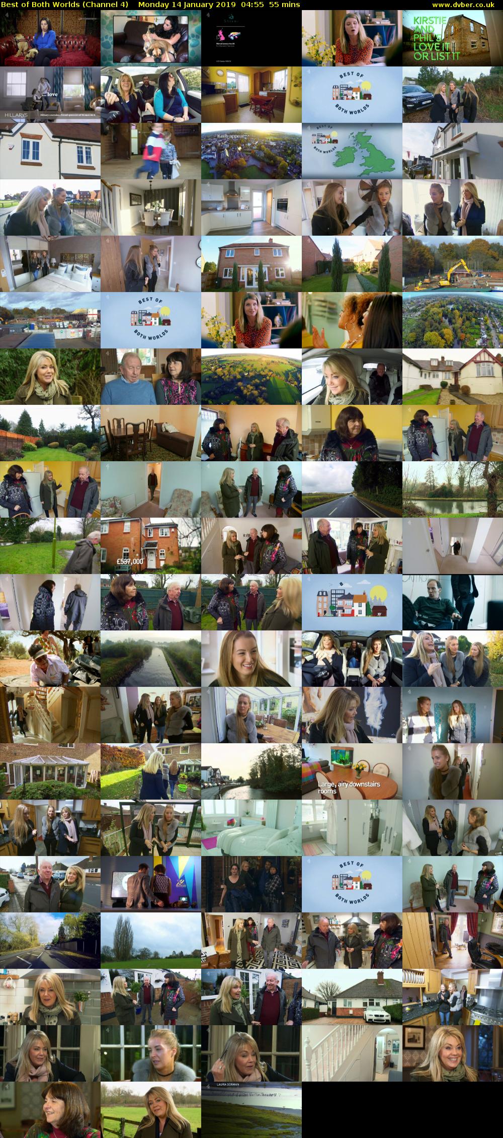 Best of Both Worlds (Channel 4) Monday 14 January 2019 04:55 - 05:50