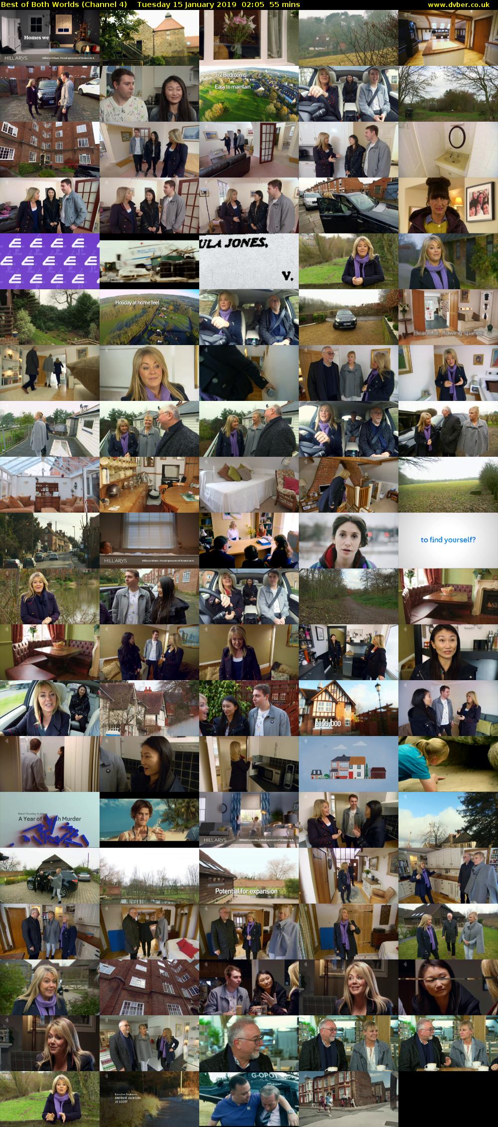 Best of Both Worlds (Channel 4) Tuesday 15 January 2019 02:05 - 03:00