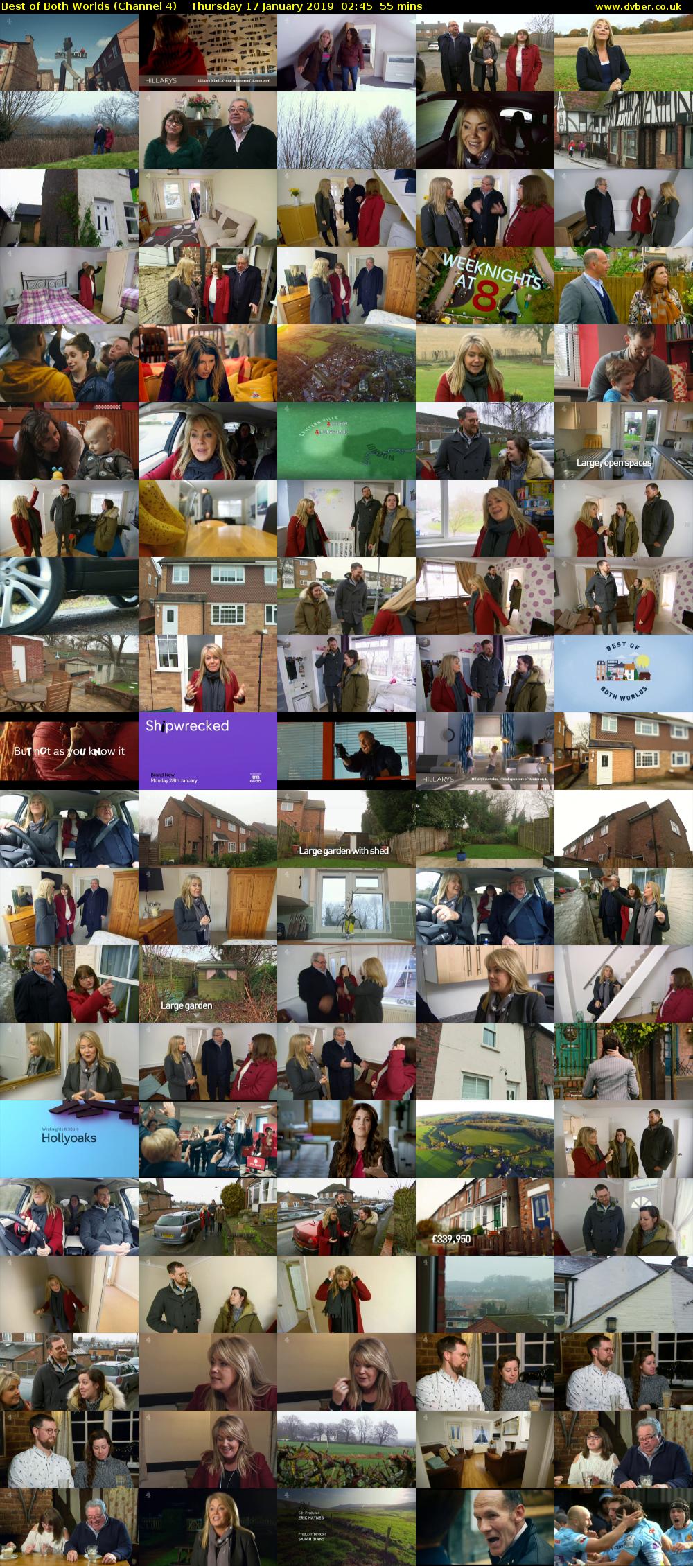 Best of Both Worlds (Channel 4) Thursday 17 January 2019 02:45 - 03:40