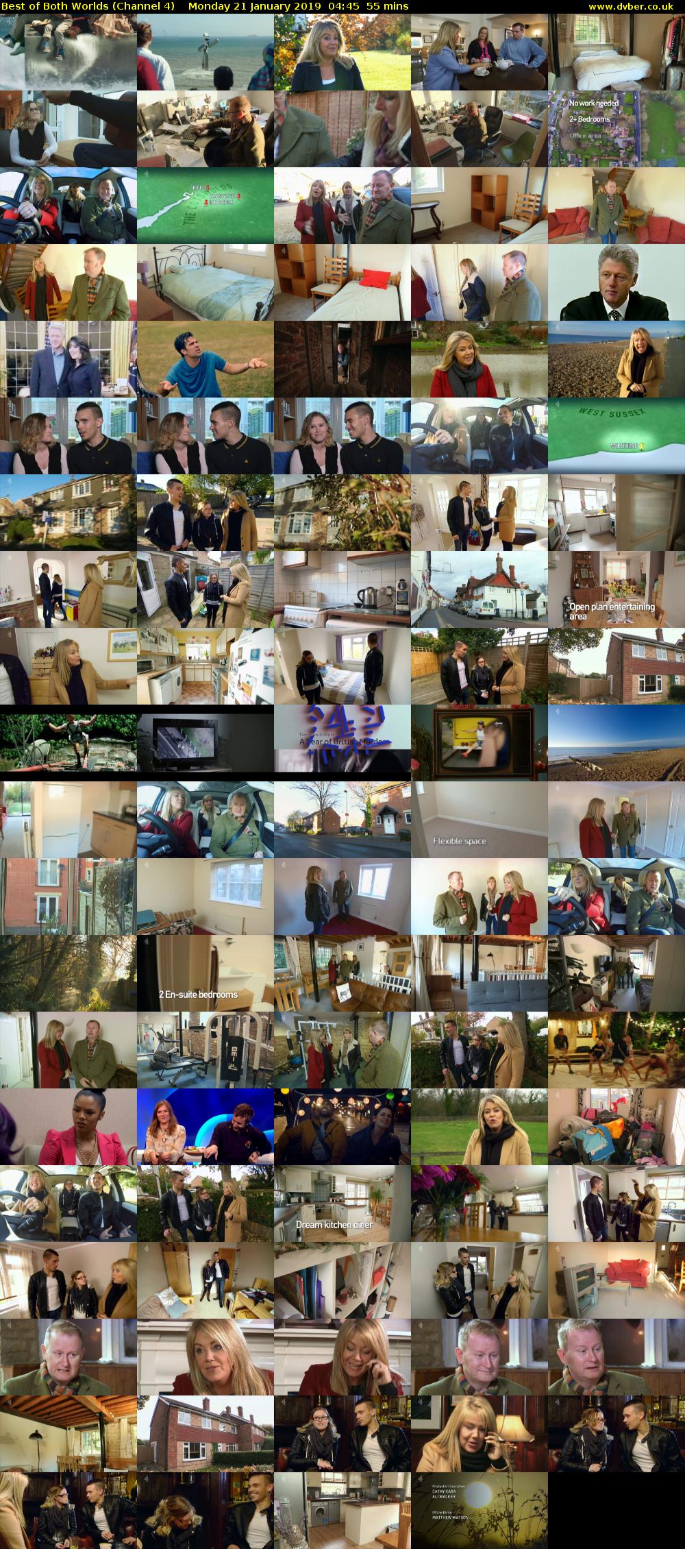 Best of Both Worlds (Channel 4) Monday 21 January 2019 04:45 - 05:40