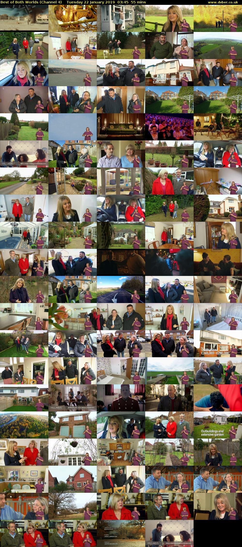 Best of Both Worlds (Channel 4) Tuesday 22 January 2019 03:45 - 04:40