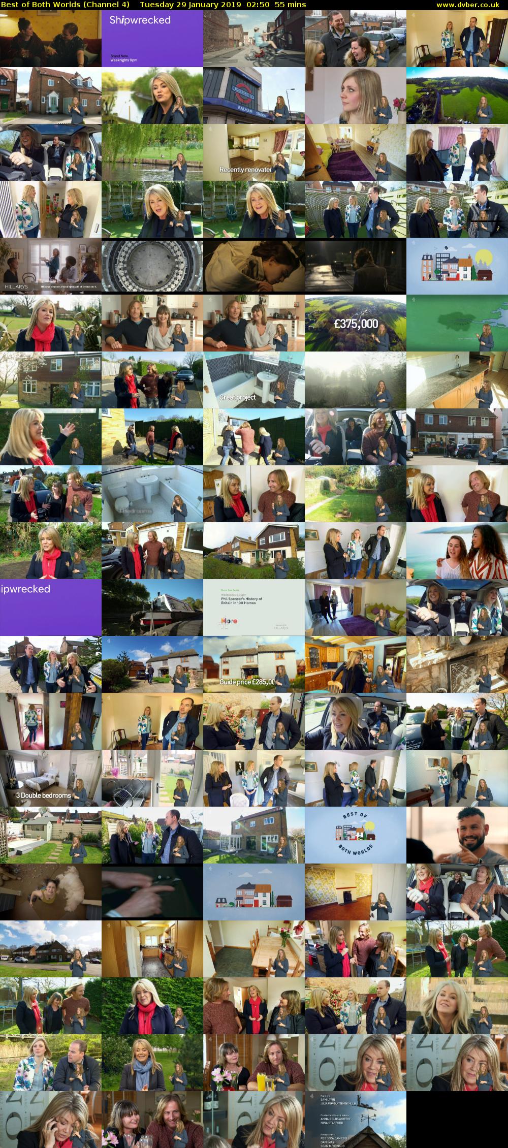 Best of Both Worlds (Channel 4) Tuesday 29 January 2019 02:50 - 03:45