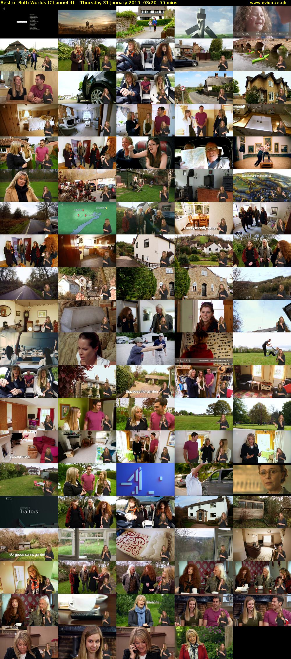 Best of Both Worlds (Channel 4) Thursday 31 January 2019 03:20 - 04:15