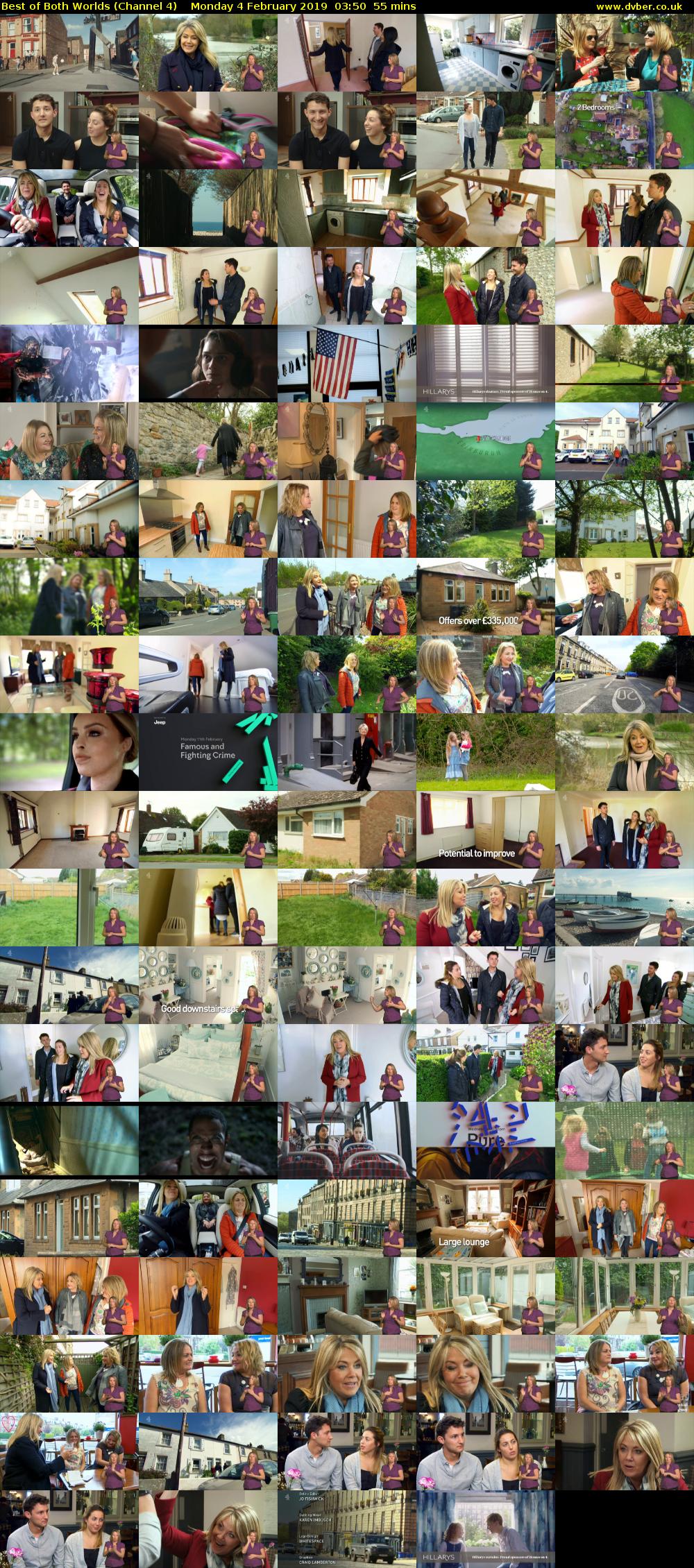 Best of Both Worlds (Channel 4) Monday 4 February 2019 03:50 - 04:45