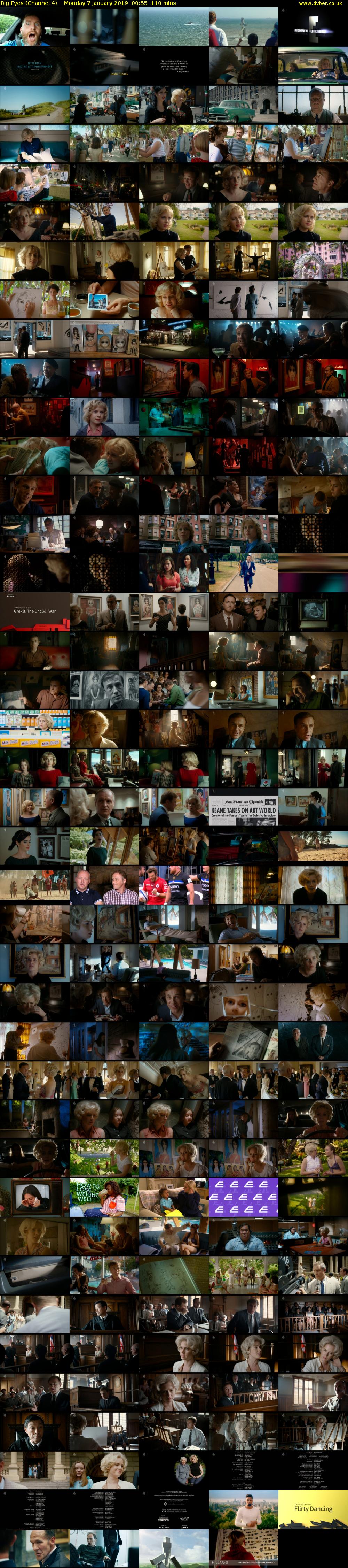 Big Eyes (Channel 4) Monday 7 January 2019 00:55 - 02:45