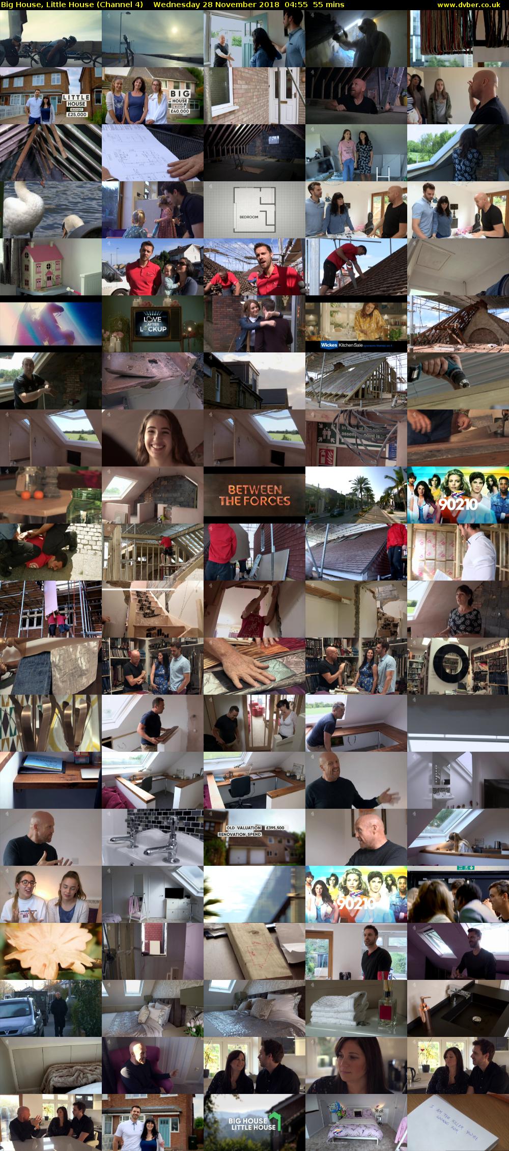 Big House, Little House (Channel 4) Wednesday 28 November 2018 04:55 - 05:50