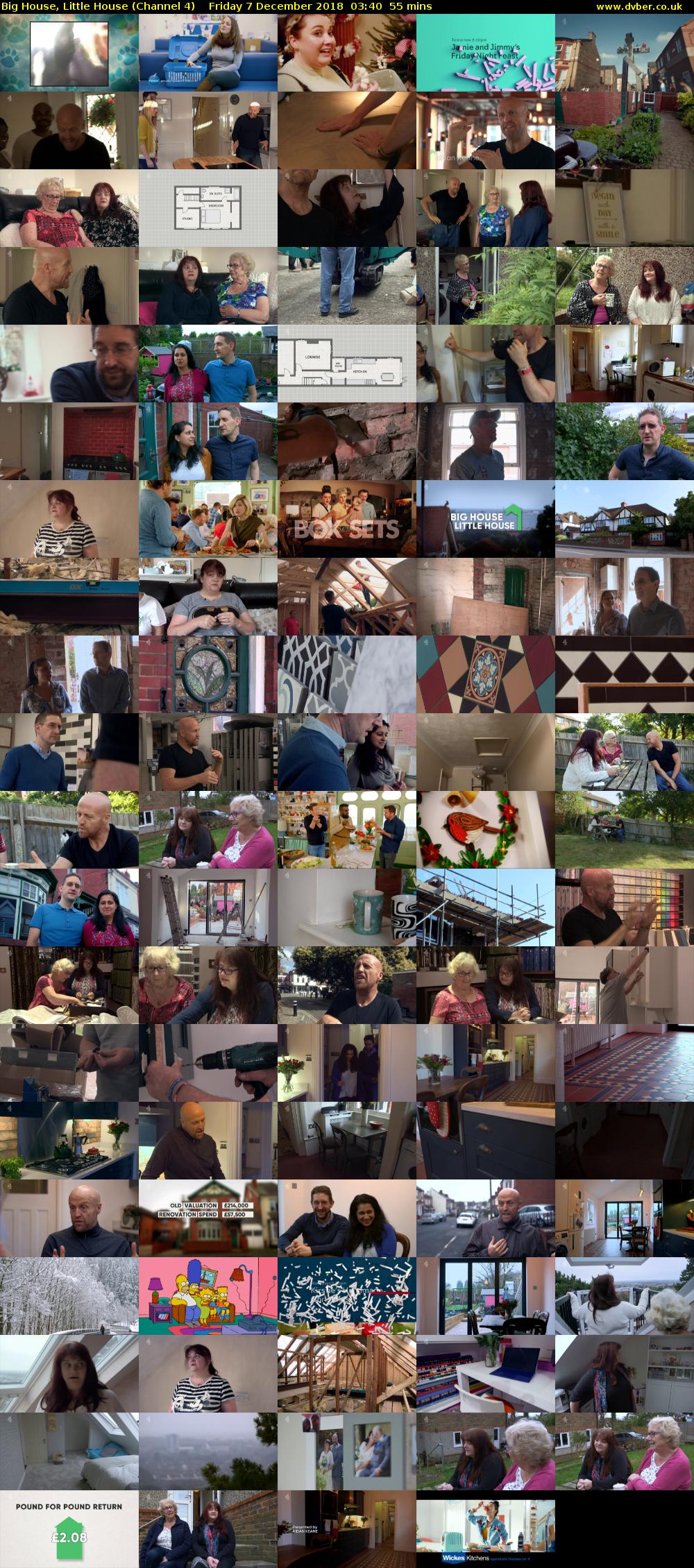 Big House, Little House (Channel 4) Friday 7 December 2018 03:40 - 04:35