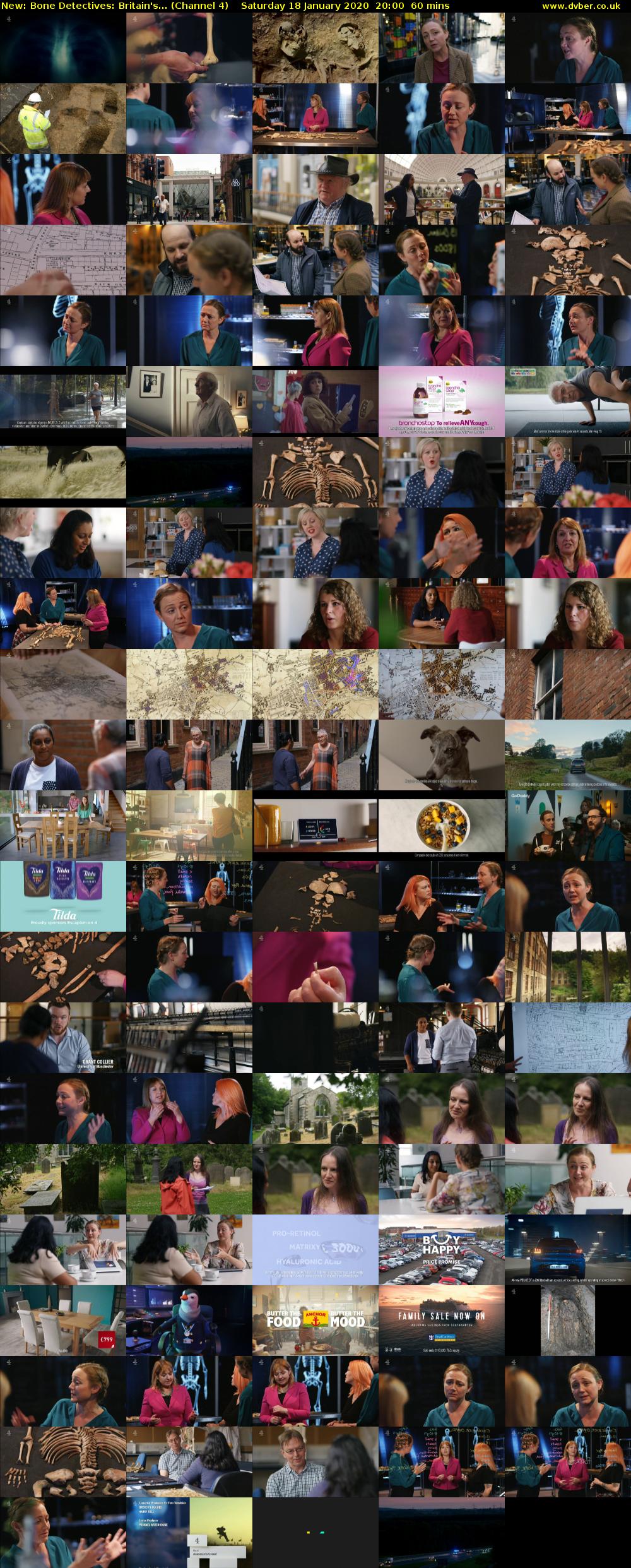 Bone Detectives: Britain's... (Channel 4) Saturday 18 January 2020 20:00 - 21:00