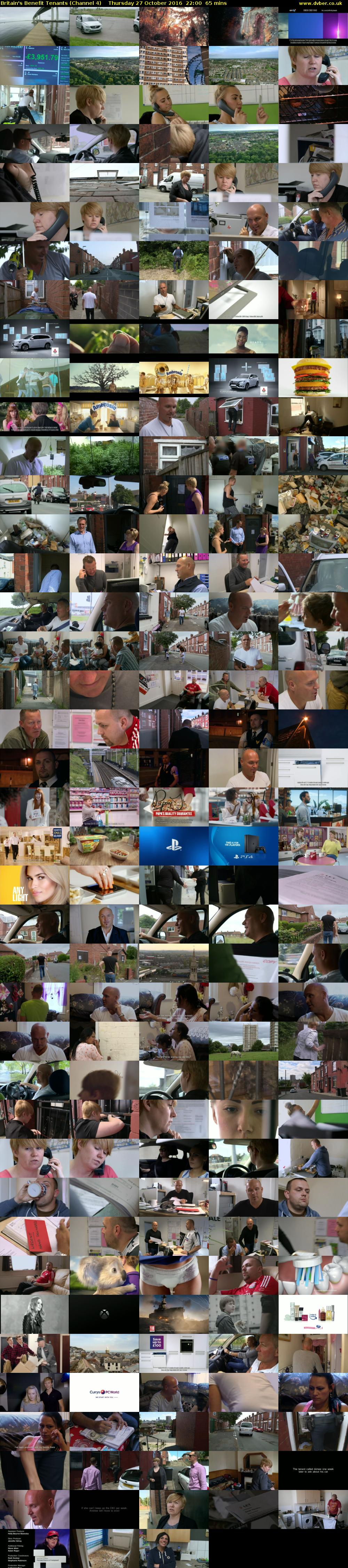 Britain's Benefit Tenants (Channel 4) Thursday 27 October 2016 22:00 - 23:05