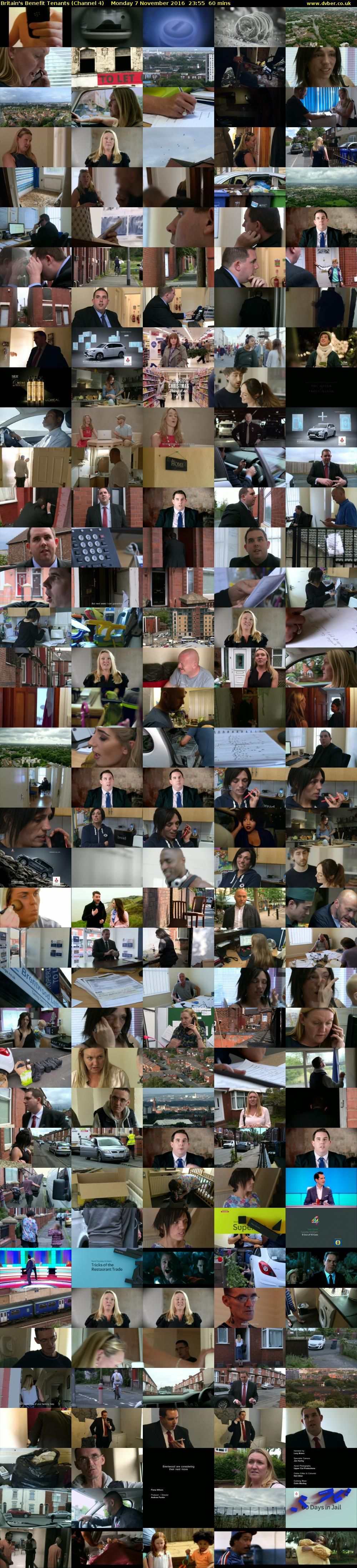 Britain's Benefit Tenants (Channel 4) Monday 7 November 2016 23:55 - 00:55
