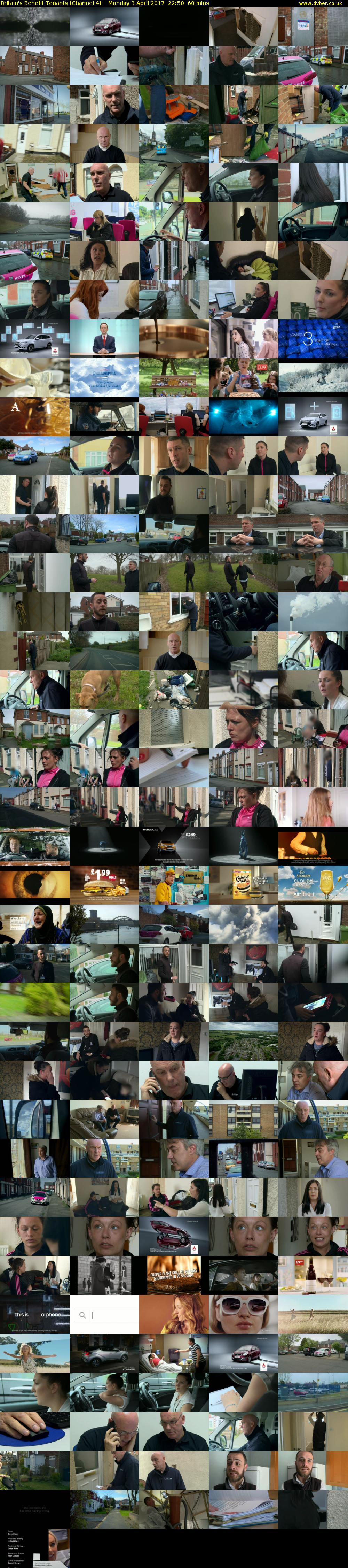 Britain's Benefit Tenants (Channel 4) Monday 3 April 2017 22:50 - 23:50