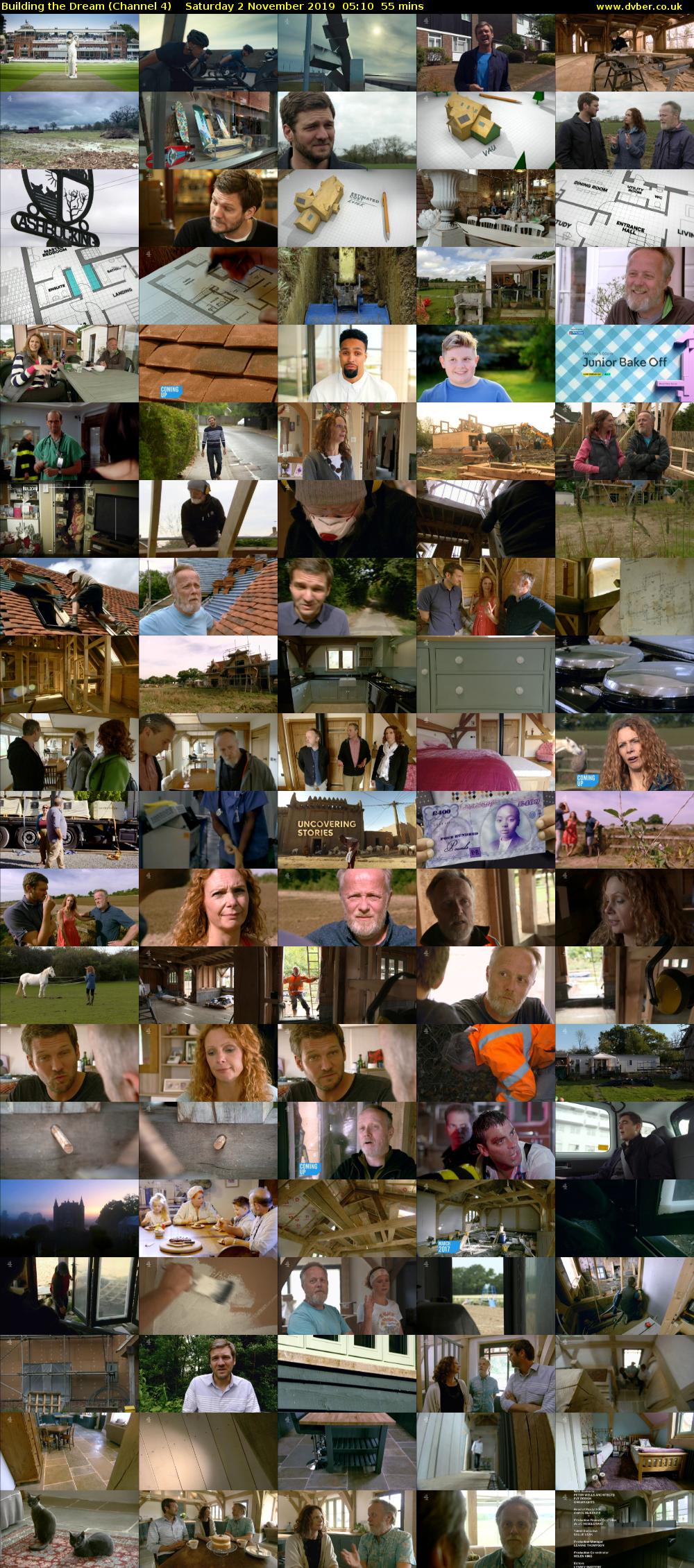 Building the Dream (Channel 4) Saturday 2 November 2019 05:10 - 06:05