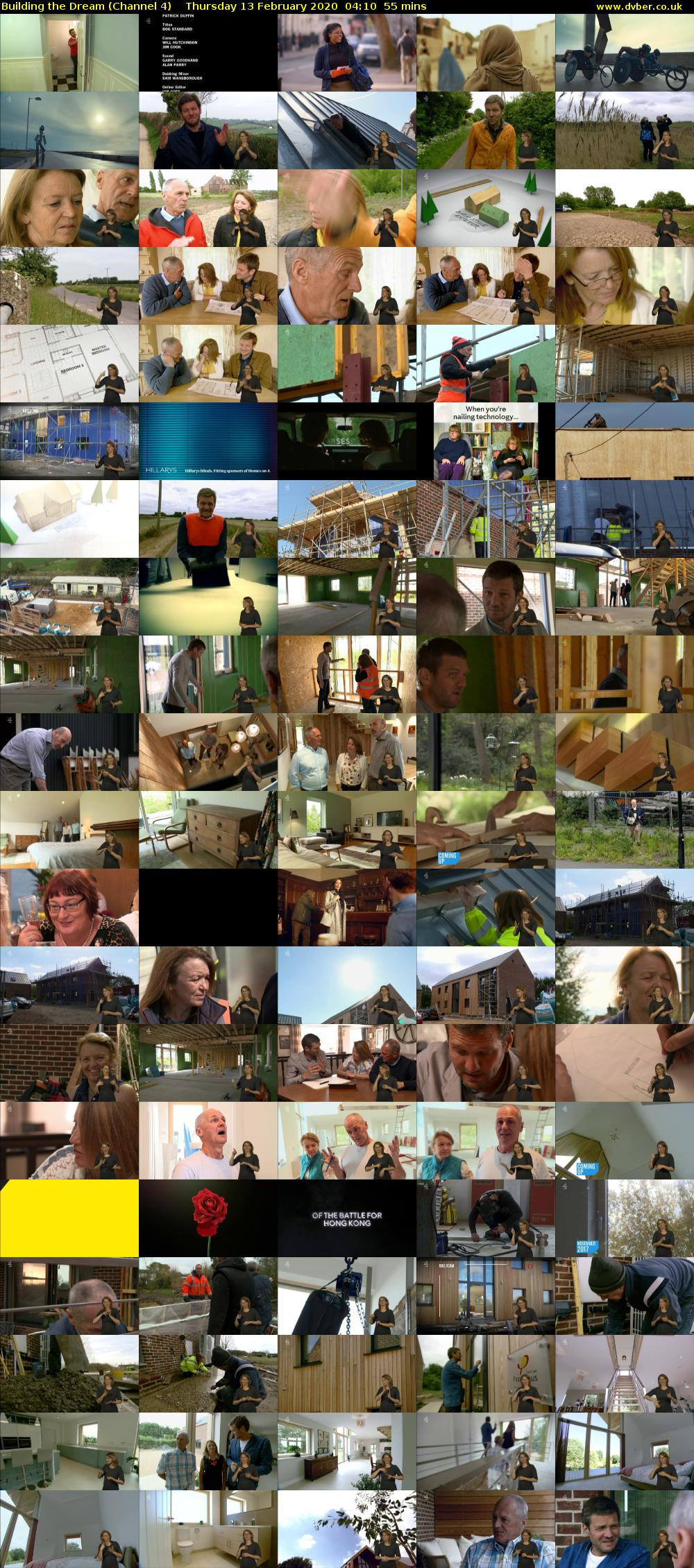 Building the Dream (Channel 4) Thursday 13 February 2020 04:10 - 05:05