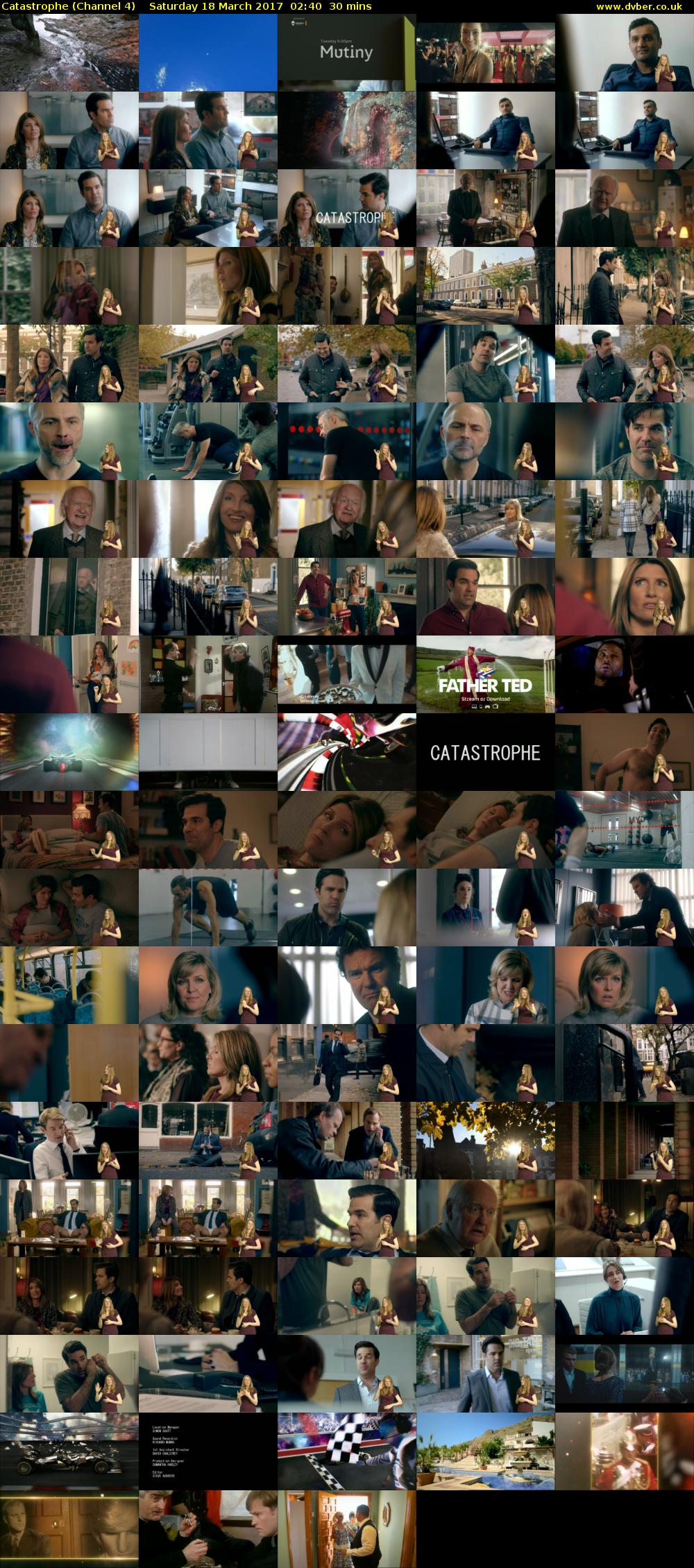 Catastrophe (Channel 4) Saturday 18 March 2017 02:40 - 03:10