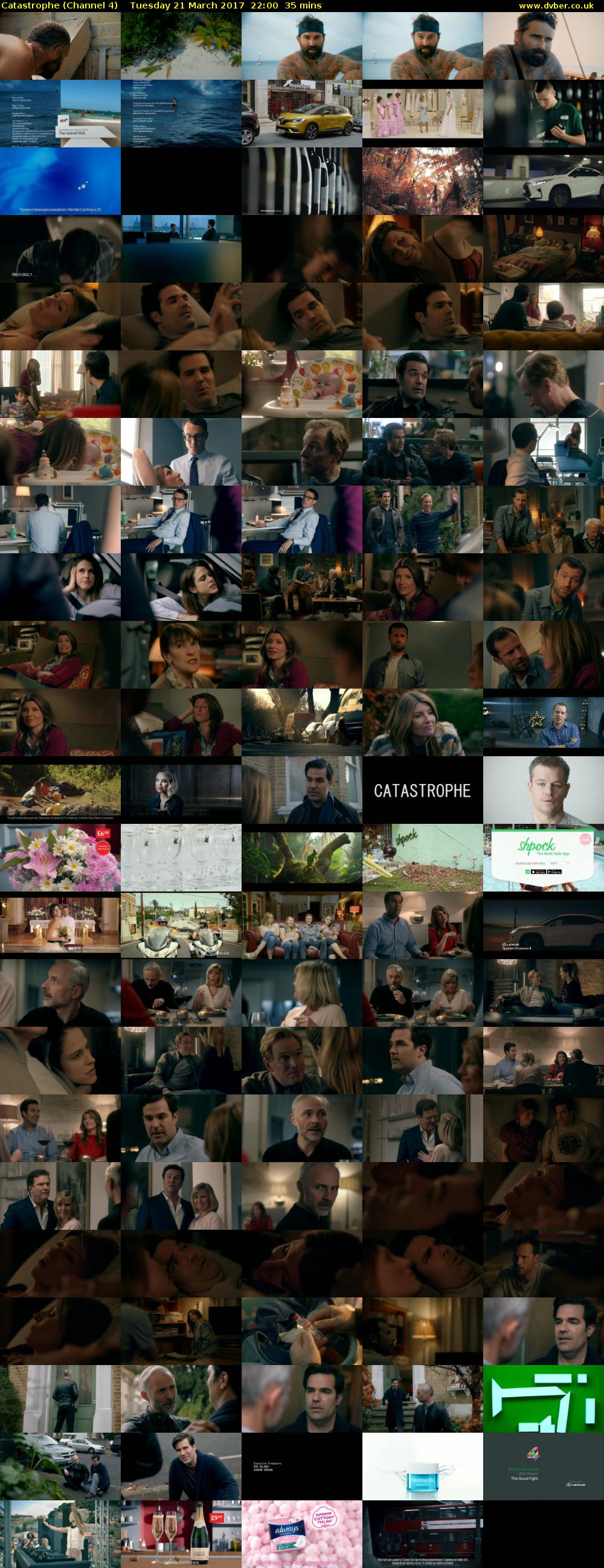 Catastrophe (Channel 4) Tuesday 21 March 2017 22:00 - 22:35