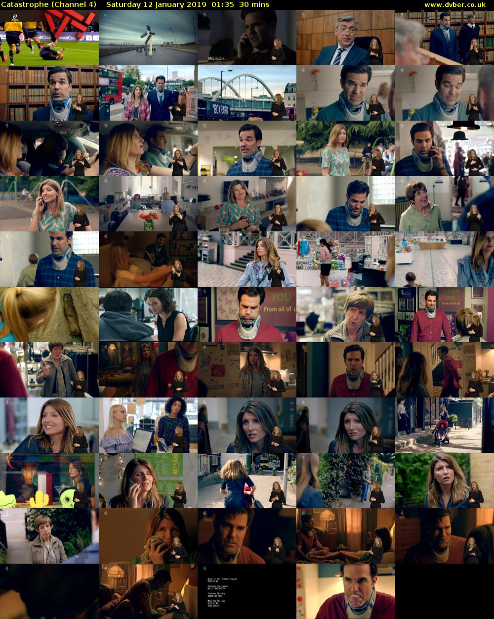 Catastrophe (Channel 4) Saturday 12 January 2019 01:35 - 02:05