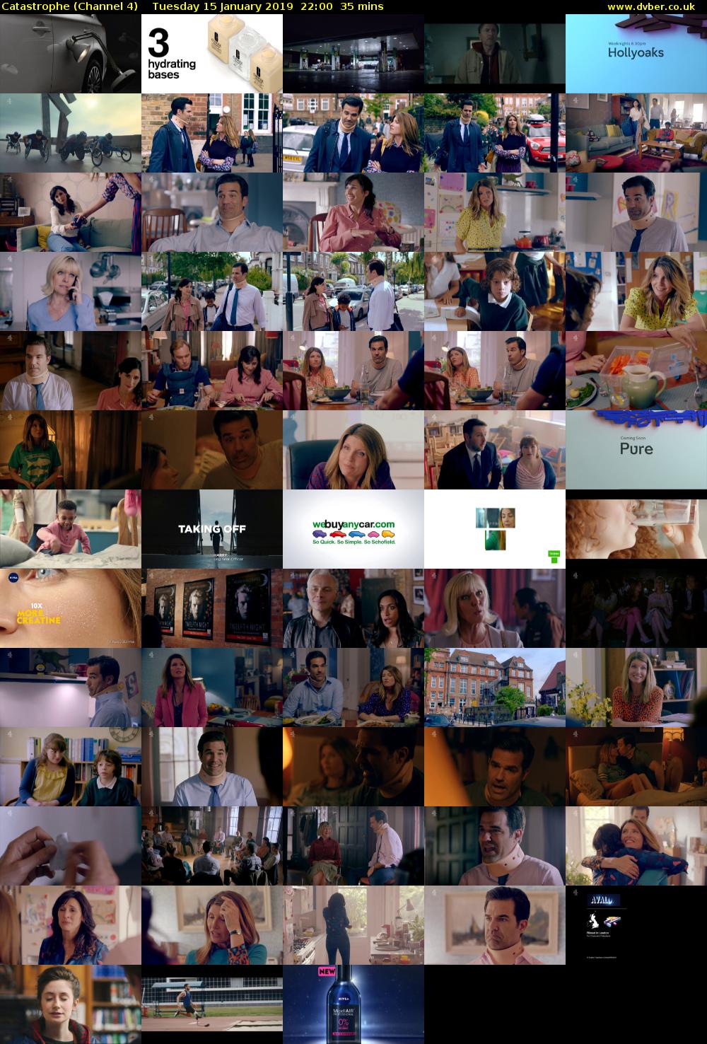 Catastrophe (Channel 4) Tuesday 15 January 2019 22:00 - 22:35