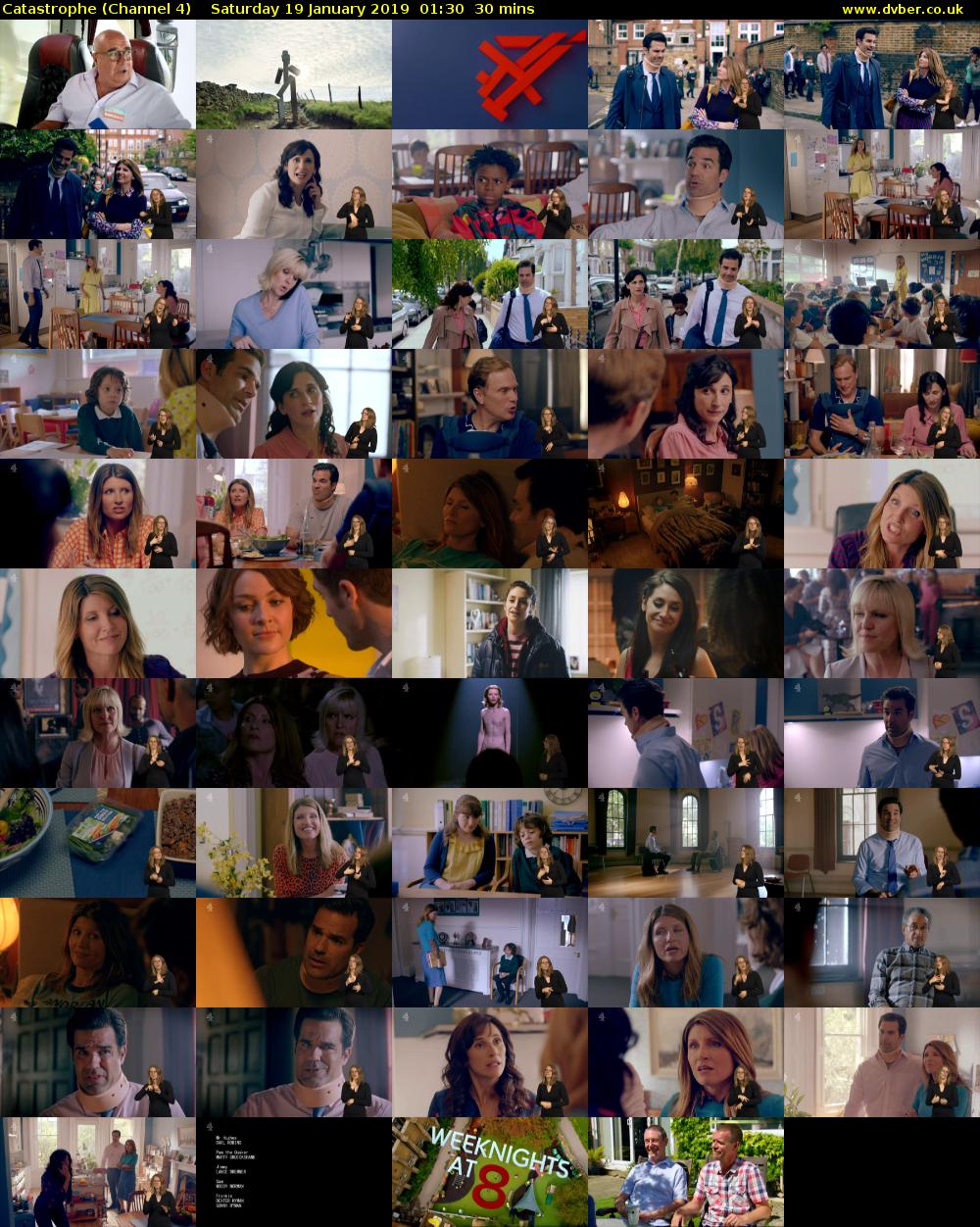 Catastrophe (Channel 4) Saturday 19 January 2019 01:30 - 02:00