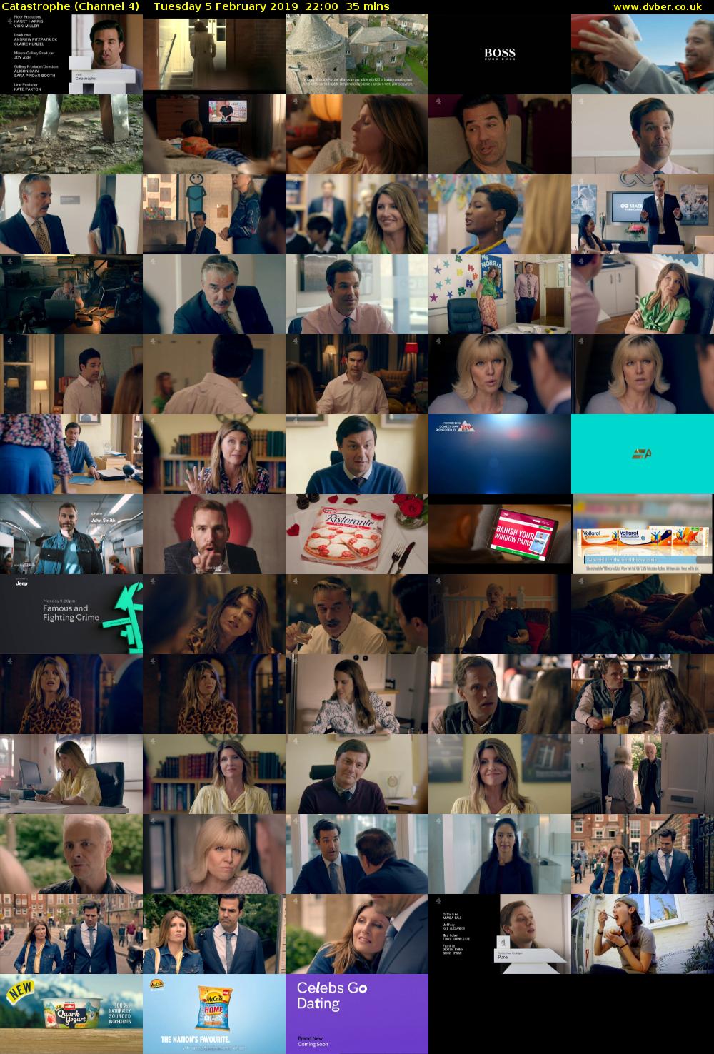 Catastrophe (Channel 4) Tuesday 5 February 2019 22:00 - 22:35