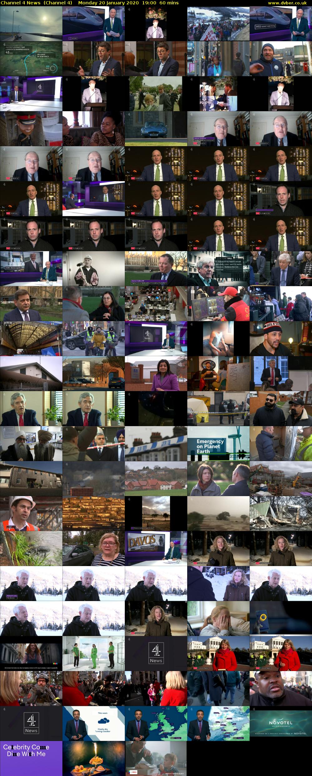 Channel 4 News  (Channel 4) Monday 20 January 2020 19:00 - 20:00