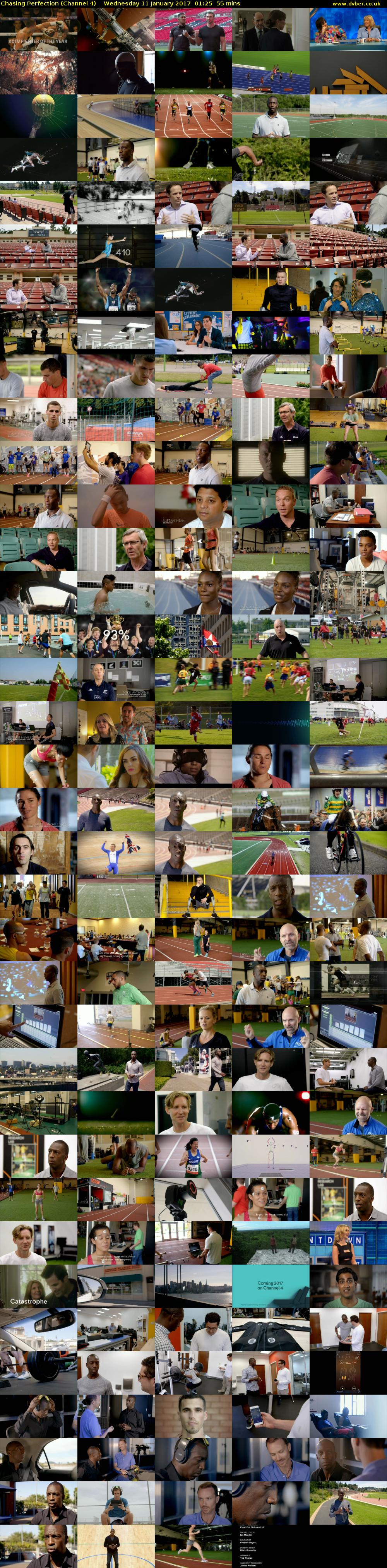 Chasing Perfection (Channel 4) Wednesday 11 January 2017 01:25 - 02:20