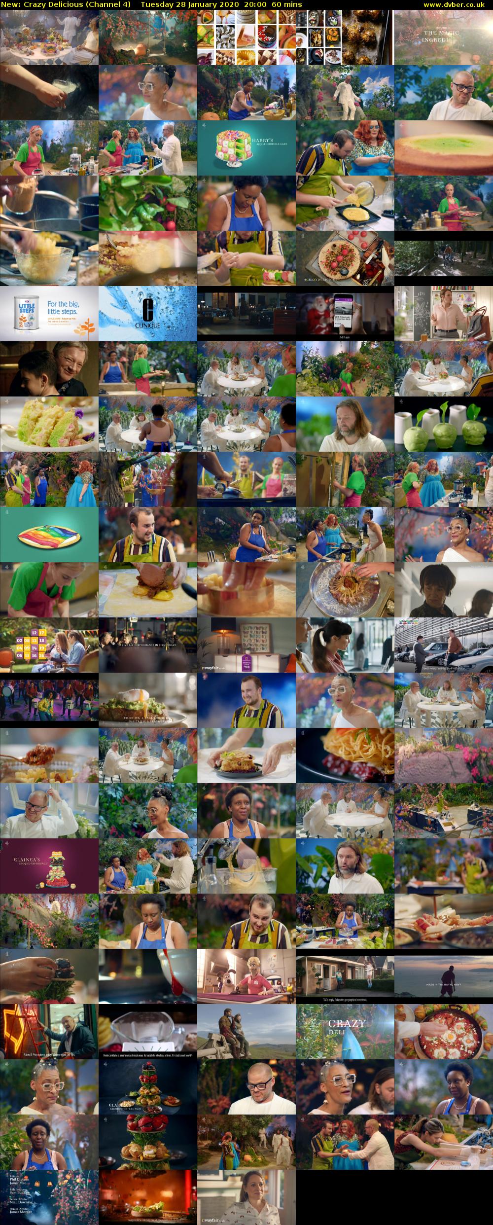 Crazy Delicious (Channel 4) Tuesday 28 January 2020 20:00 - 21:00